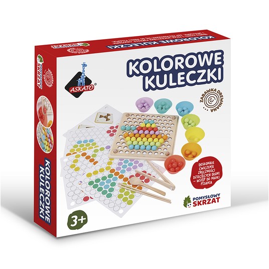 POMYSŁOWY SKRZAT KOLOROWE KULECZKI 7157 -zdjęcie numer 1
