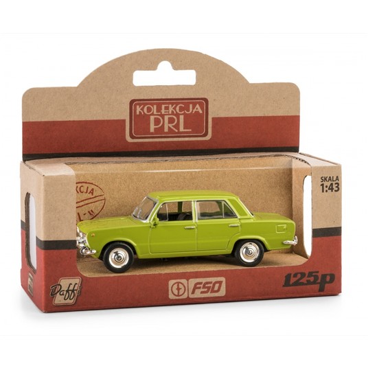 PRL FIAT 125P FH02A-04-02 ZIELONY 5866 -zdjęcie numer 1