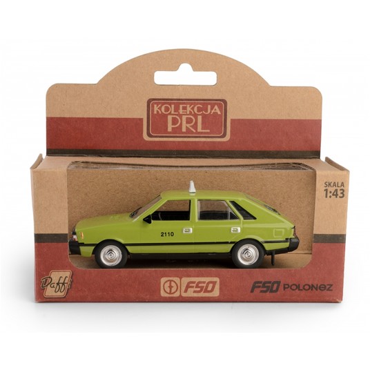 PRL FSO POLONEZA TAXI FH02A-03-03 ZIELONY 5842 -zdjęcie numer 1