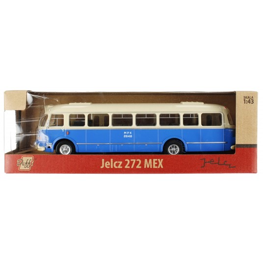 PRL JELCZ 272 MEX 1:43 AUTOBUS NIEBIESKI -zdjęcie numer 1