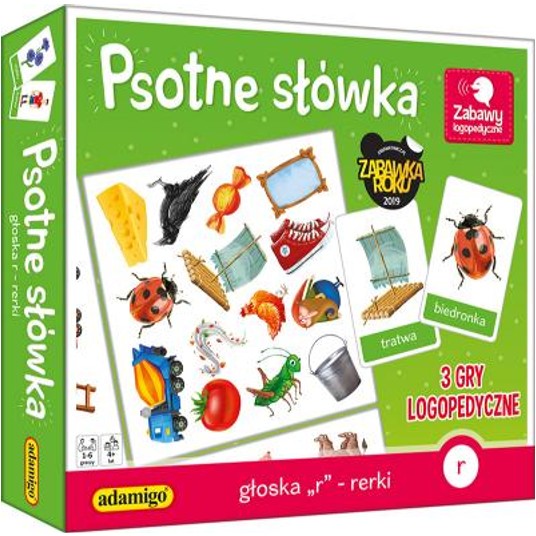 PSOTNE SŁÓWKA - GŁOSKA R - RERKI 7400 -zdjęcie numer 1