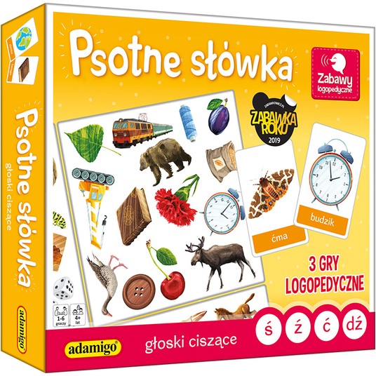 PSOTNE SŁÓWKA - GŁOSKI CISZĄCE 7301 -zdjęcie numer 1