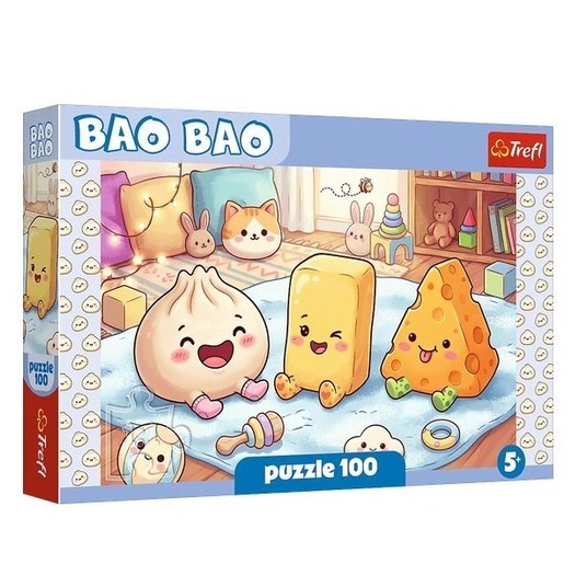 PUZZLE 100 BAO BAO PIEROŻEK I PRZYJACIELE 16613 -zdjęcie numer 1