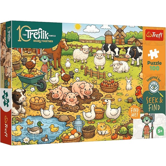 PUZZLE 100 WIEŚ 16589 -zdjęcie numer 1