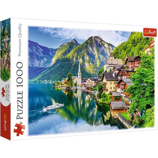 PUZZLE 1000 HALLSTATT AUSTRIA 10670 -zdjęcie numer 1