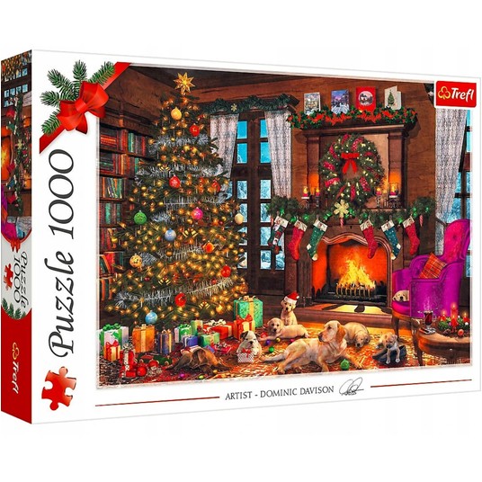 PUZZLE 1000 IDĄ ŚWIĘTA 10745 -zdjęcie numer 1