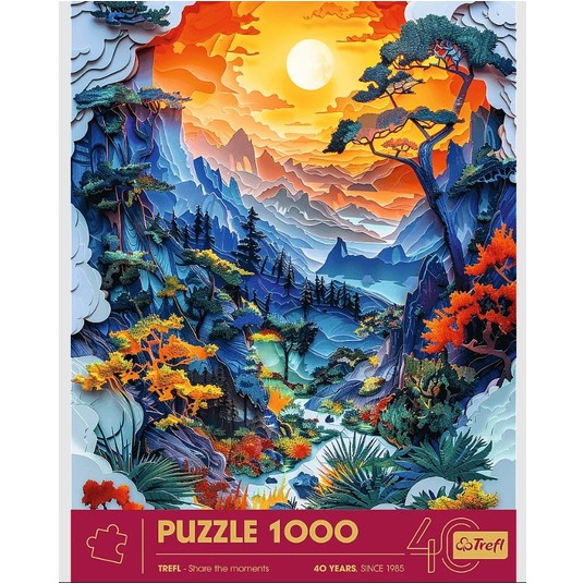 PUZZLE 1000 JUBILEUSZ DOLINA 40045 -zdjęcie numer 1
