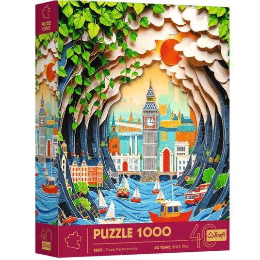 PUZZLE 1000 JUBILEUSZ LONDYN 40043 -zdjęcie numer 1