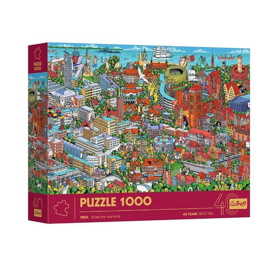PUZZLE 1000 JUBILEUSZ TRÓJMIASTO 10924 -zdjęcie numer 1