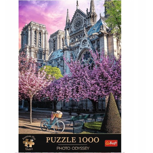 PUZZLE 1000 KATEDRA NOTRE-DAME W PARYŻU 10858 -zdjęcie numer 1
