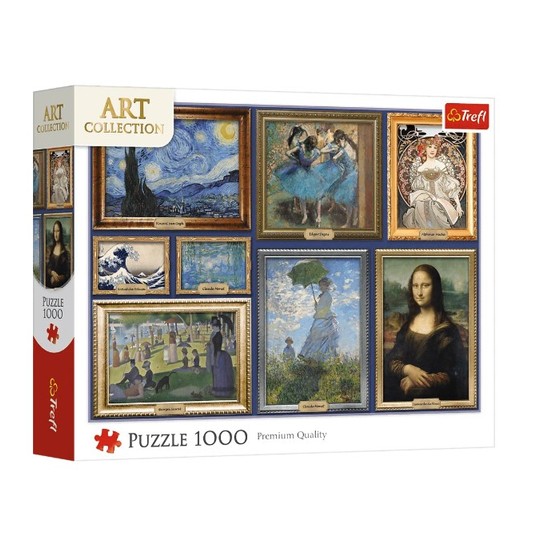 PUZZLE 1000 KOLEKCJA ARCYDZIEŁ SZTUKI 10974 9740 -zdjęcie numer 1