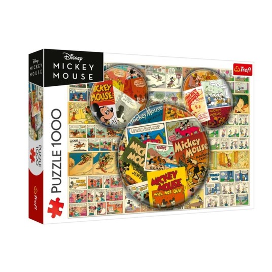 PUZZLE 1000 KOMIKSOWA MYSZKA MICKEY 10904 -zdjęcie numer 1