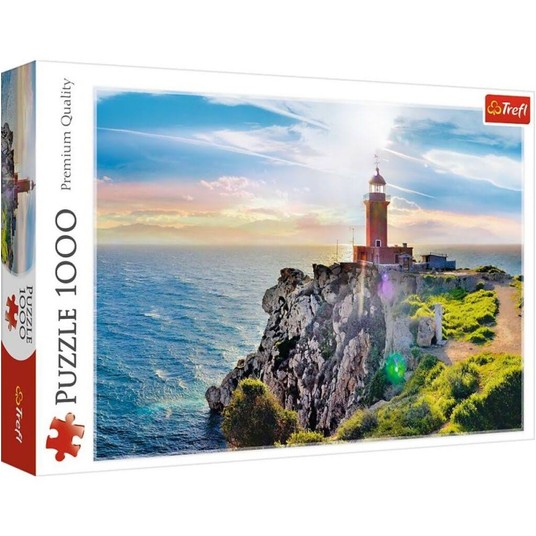 PUZZLE 1000 LATARNIA MORSKA W MELAGAVI 10436 -zdjęcie numer 1