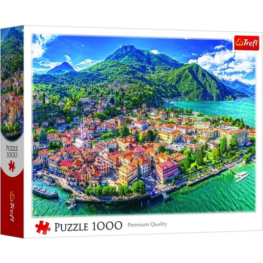 PUZZLE 1000 MENAGGIO NAD JEZIOREM COMO WŁOCHY10985 -zdjęcie numer 1