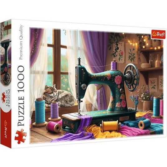 PUZZLE 1000 MOJA PRACOWNIA KRAWIECKA 10952 -zdjęcie numer 1