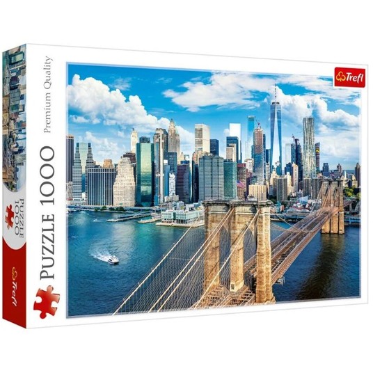 PUZZLE 1000 MOST BROOKLIŃSKI NOWY JORK 10725 -zdjęcie numer 1