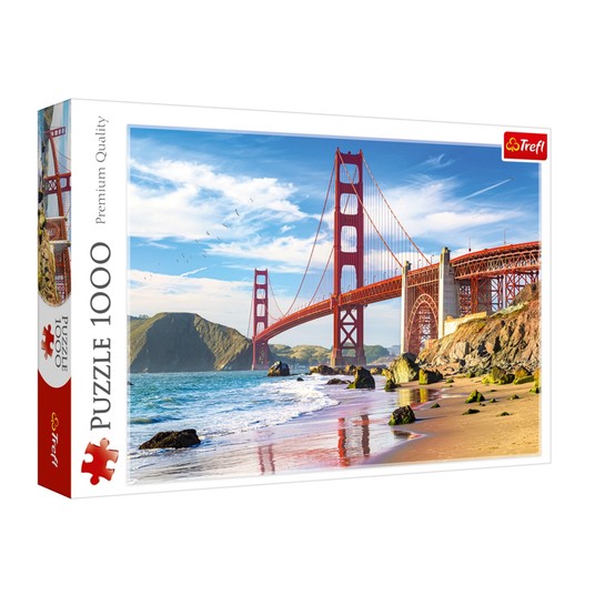 PUZZLE 1000 MOST GATE BRIDGE SAN FRANCISCO 10722 -zdjęcie numer 1