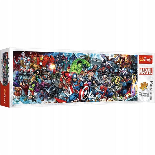 PUZZLE 1000 PANORAMA DOŁĄCZ DO MARVELA 29047 -zdjęcie numer 1