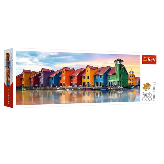 PUZZLE 1000 PANORAMA GRONINGEN HOLANDIA 29034 -zdjęcie numer 1