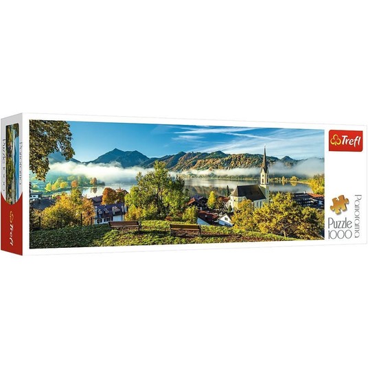 PUZZLE 1000 PANORAMA NAD JEZIOREM SCHLIERSEE 29035 -zdjęcie numer 1