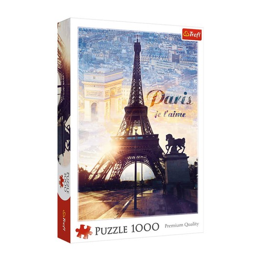 PUZZLE 1000 PARYŻ O ŚWICIE 10394 -zdjęcie numer 1