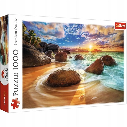 PUZZLE 1000 PLAŻA SAMUDRA INDIE 10461 -zdjęcie numer 1