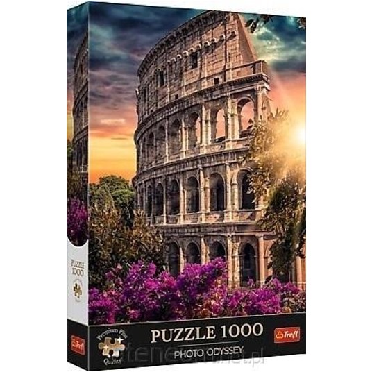 PUZZLE 1000 PLUS KOLOSEUM AMFITEATR W RZYMIE 10857 -zdjęcie numer 1