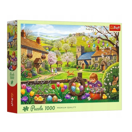 PUZZLE 1000 POSZUKIWANIE WIELKANOCNYCH JAJEK 10977 -zdjęcie numer 1