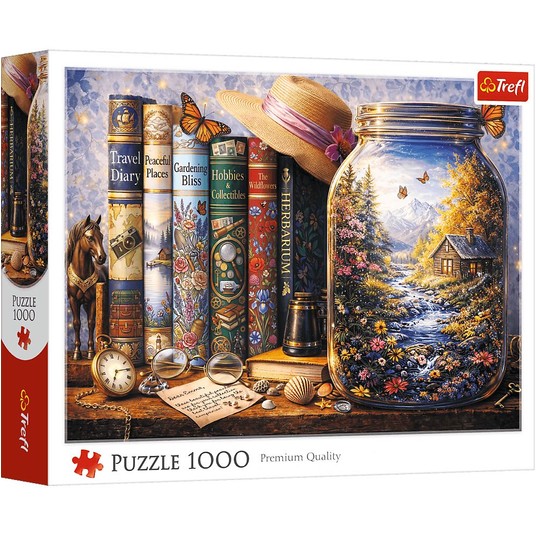 PUZZLE 1000 PREMIU OPOWIEŚĆ ZAKLĘTA W SŁOIKU 10999 -zdjęcie numer 1