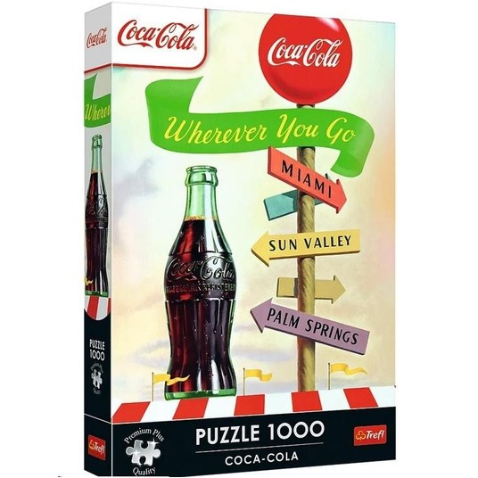 PUZZLE 1000 PREMIUM COCA COLA 12098 -zdjęcie numer 1
