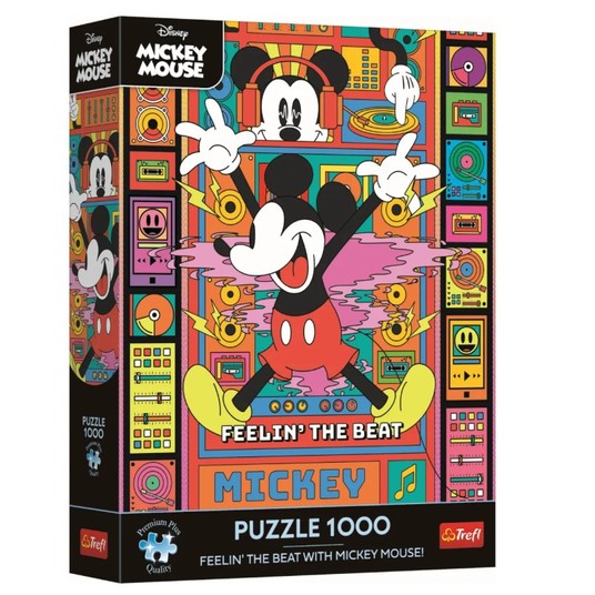 PUZZLE 1000 PREMIUM CZUJ RYTM Z MIKIM 12142 -zdjęcie numer 1