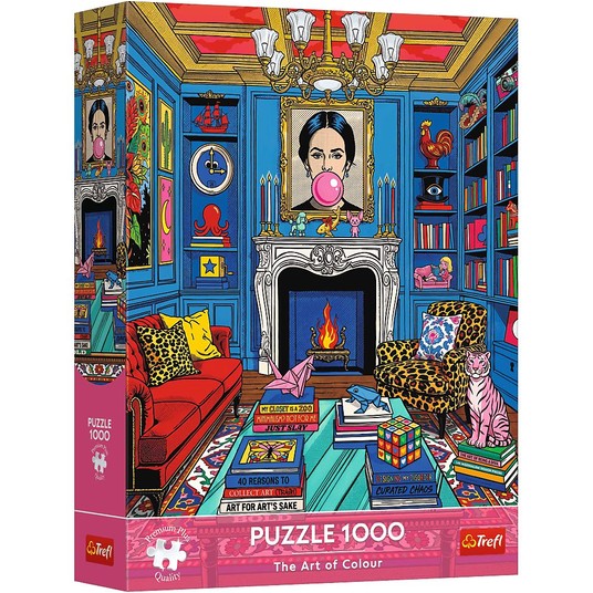 PUZZLE 1000 PREMIUM DOMOWA GALERIA SZTUKI 12163 -zdjęcie numer 1