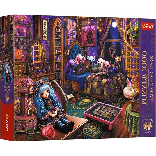 PUZZLE 1000 PREMIUM GOTYCKA LALKA 12165 -zdjęcie numer 1