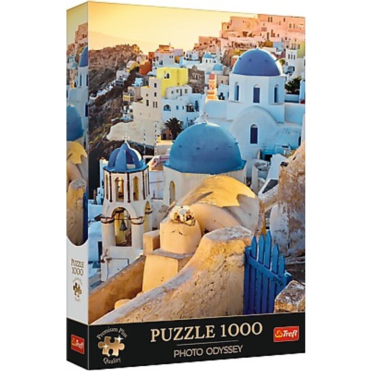PUZZLE 1000 PREMIUM MIASTECZKO OIA SANTORINI 10853 -zdjęcie numer 1