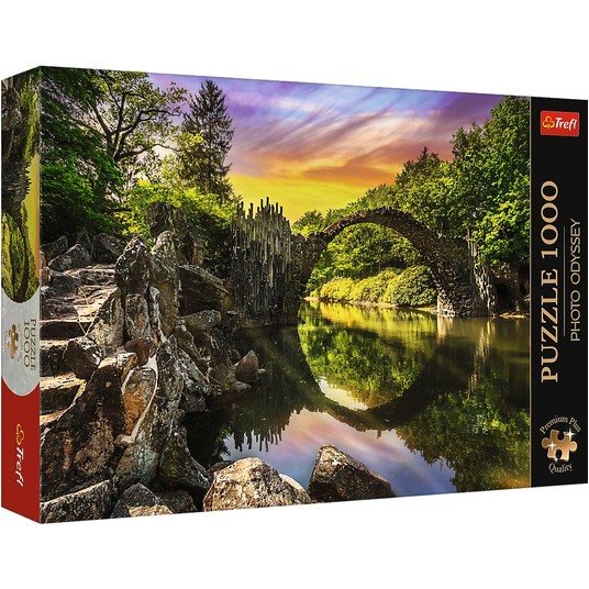 PUZZLE 1000 PREMIUM MOST RAKOTZA W KROMLAU 10811 -zdjęcie numer 1