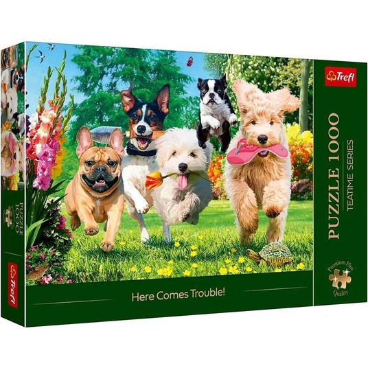 PUZZLE 1000 PREMIUM NADCHODZĄ KŁOPOTY 10800 -zdjęcie numer 1
