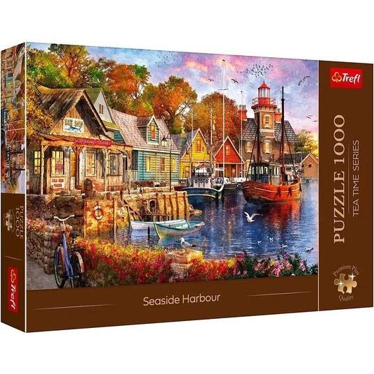 PUZZLE 1000 PREMIUM NADMORSKI ZAKĄTEK 10796 -zdjęcie numer 1