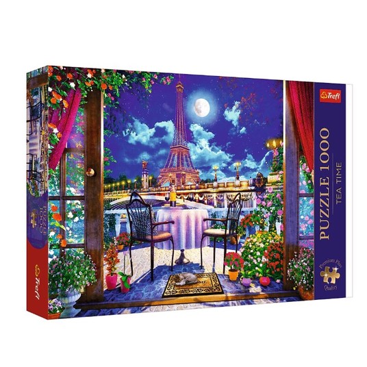 PUZZLE 1000 PREMIUM PARYŻ W BLASKU KSIĘZYCA 10843 -zdjęcie numer 1