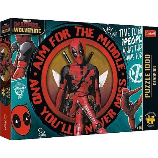 PUZZLE 1000 PREMIUM PLUS DEADPOOL 10835 -zdjęcie numer 1