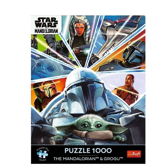 PUZZLE 1000 PREMIUM PLUS THE MANDALORIAN 12146 -zdjęcie numer 1