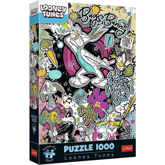 PUZZLE 1000 PREMIUM PLUS ZWARIOWANE MELODIE 0660 -zdjęcie numer 1