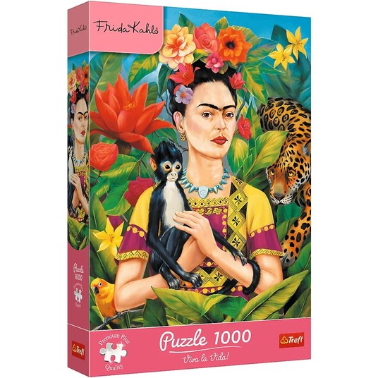 PUZZLE 1000 PREMIUM PORTRET W DŻUNGLI 12094 -zdjęcie numer 1