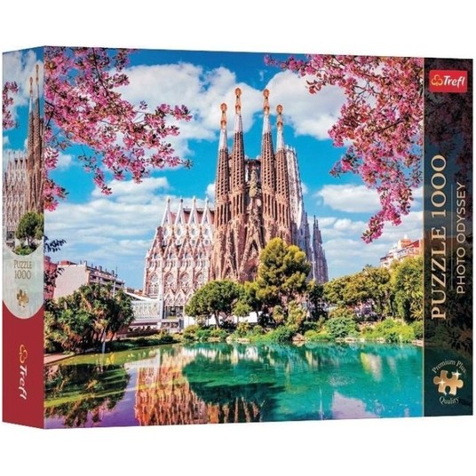 PUZZLE 1000 PREMIUM SAGRADA FAMILIA BARCELONA12137 -zdjęcie numer 1