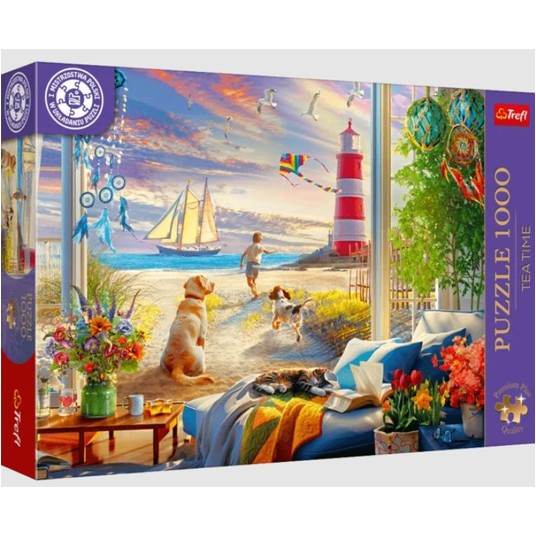 PUZZLE 1000 PREMIUM TEA TIME LETNIA BRYZA 12115 -zdjęcie numer 1