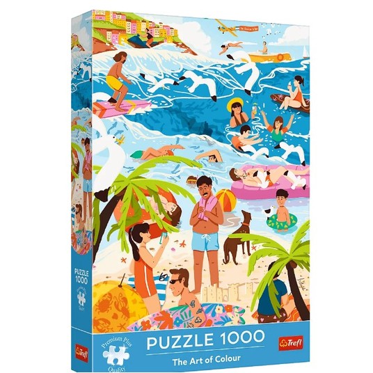PUZZLE 1000 PREMIUM W WAKACYJNYM FERWORZE 12065 -zdjęcie numer 1