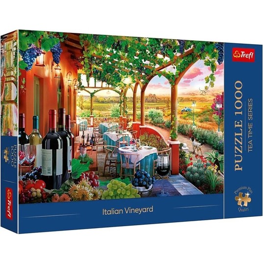 PUZZLE 1000 PREMIUM WŁOSKA WINNICA 10807 -zdjęcie numer 1