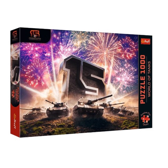 PUZZLE 1000 PREMIUM WORLD OF TANKS 12125 -zdjęcie numer 1