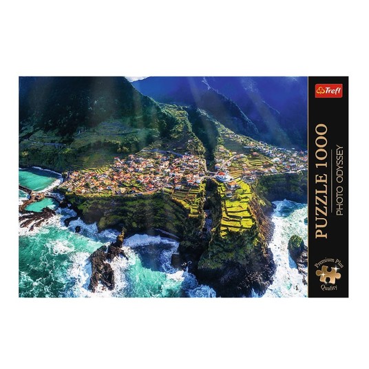 PUZZLE 1000 PREMIUM WYSPA MADERA PORTUGALIA 10824 -zdjęcie numer 1