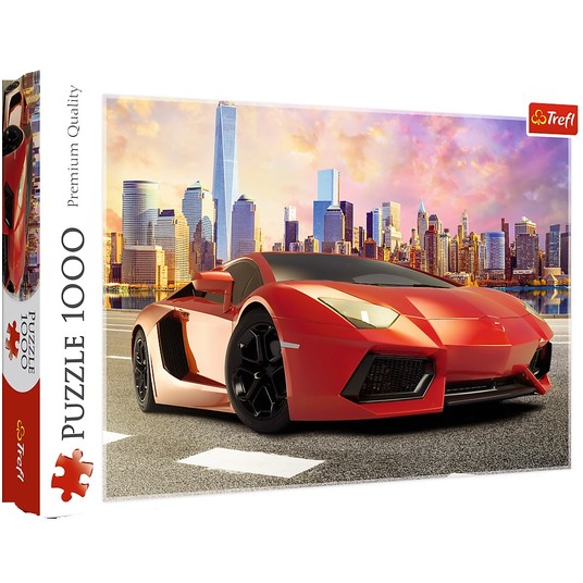 PUZZLE 1000 PRZEJAŻDŻKA O ZACHODZIE SŁOŃCA 10601 -zdjęcie numer 1