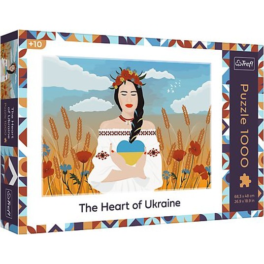 PUZZLE 1000 SERCE UKRAINY 10735 -zdjęcie numer 1